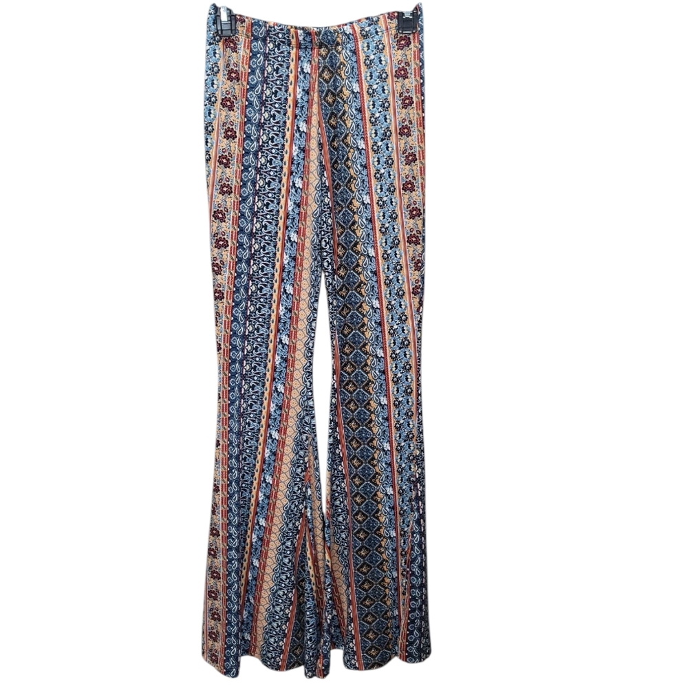 Rue21 bundle of 2 boho style pull-on flare pants NWOT Size S - Picture 3 of 4